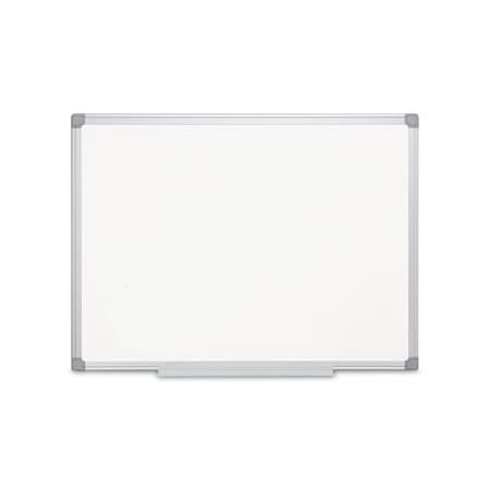 Mastervisi Earth Ceramic Dry Erase Board, 36x48, Aluminum Frame CR0820790